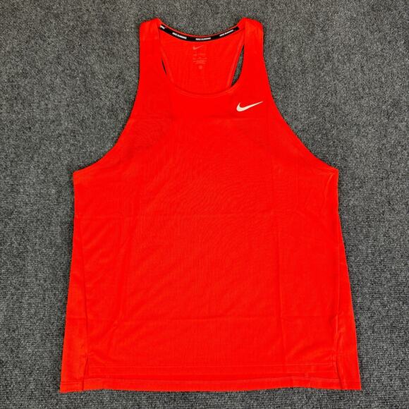 Nike Fast Dri-fit Racing Running Singlet Men’s Size M Tank Top NWT (FN4229-696) - Picture 1 of 11